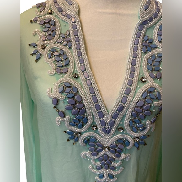 Authentic Boston Proper Light Green Tunic - Picture 8 of 8